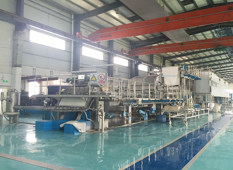 佛山高明鸿源装饰原纸纸机